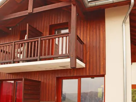Chalet mitoyen aux Orres avec piscine chauffée, sauna, hammam - skis aux pieds - 6 pers. - Photo 8