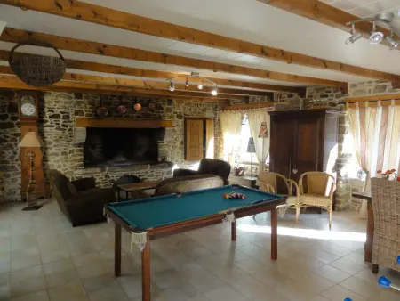 Gîte 6 pers. à La Hague : cheminée, billard, jardin : photo 4