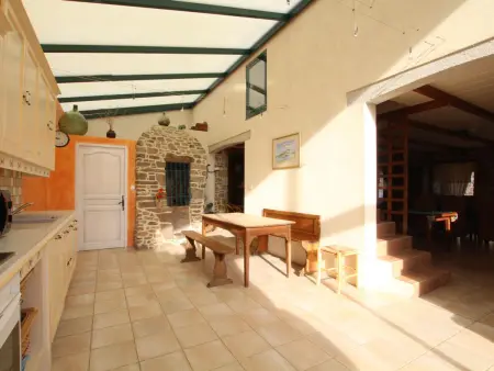 Gîte 6 pers. à La Hague : cheminée, billard, jardin : photo 8