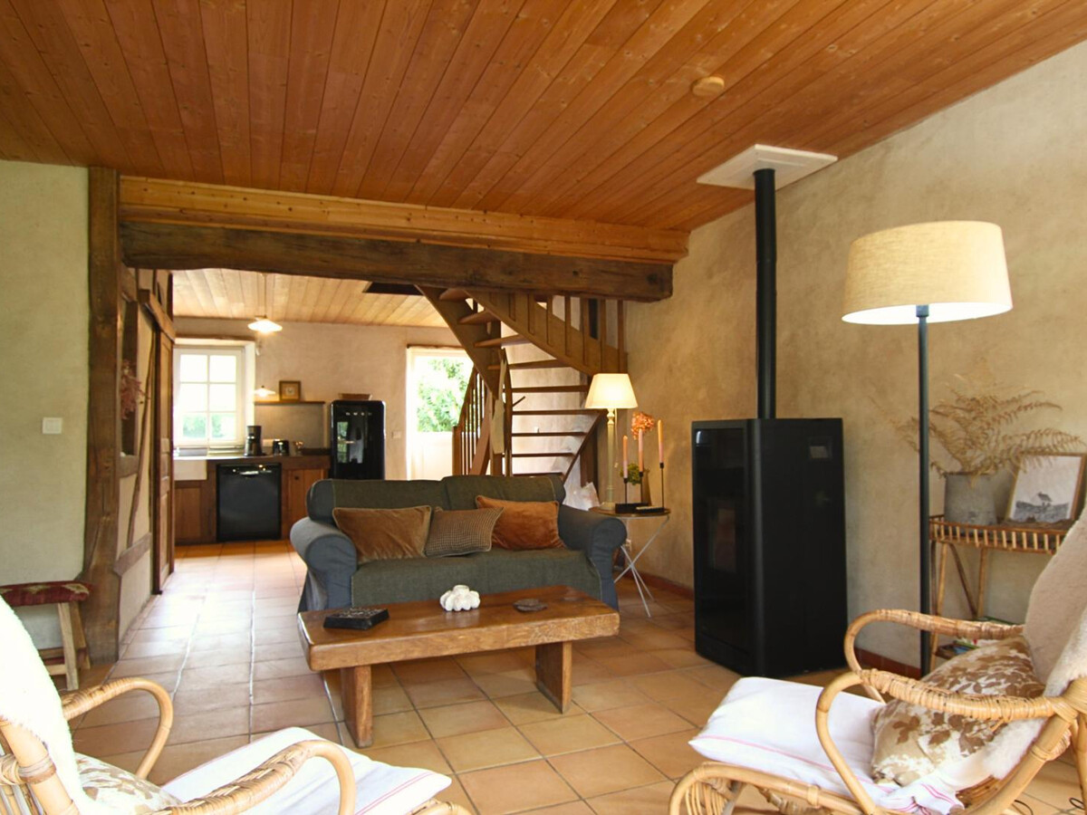 Éco-gîte ancien pressoir, sans TV ni internet, animaux acceptés - Photo 2