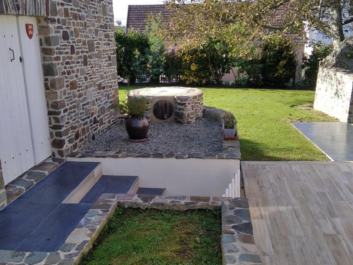 Maison pierre réhabilitée, 1400m² de terrain à Saint-Germain-sur-Ay - Photo 18