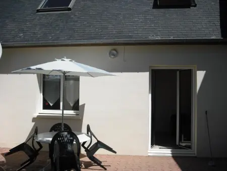Location gite à Surtainville, Maison cosy près des dunes, 5 pers, jardin clos, terrasse, Wi-Fi, animaux acceptés, parking