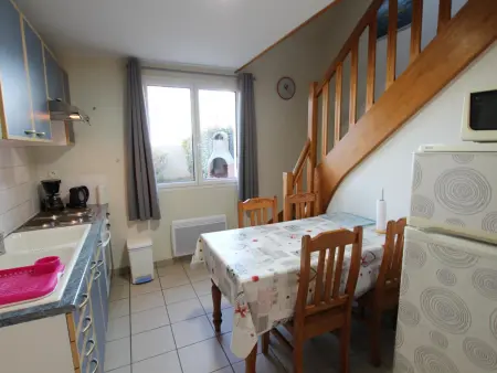 Gîte 5 pers près des dunes de Surtainville, jardin clos : photo 3