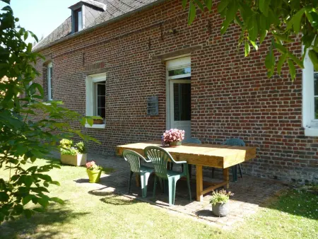 Location gite à Beauvoir Wavans, Charmant appartement à la ferme, 2 chambres, Wi-Fi, proche Auxi-le-Château