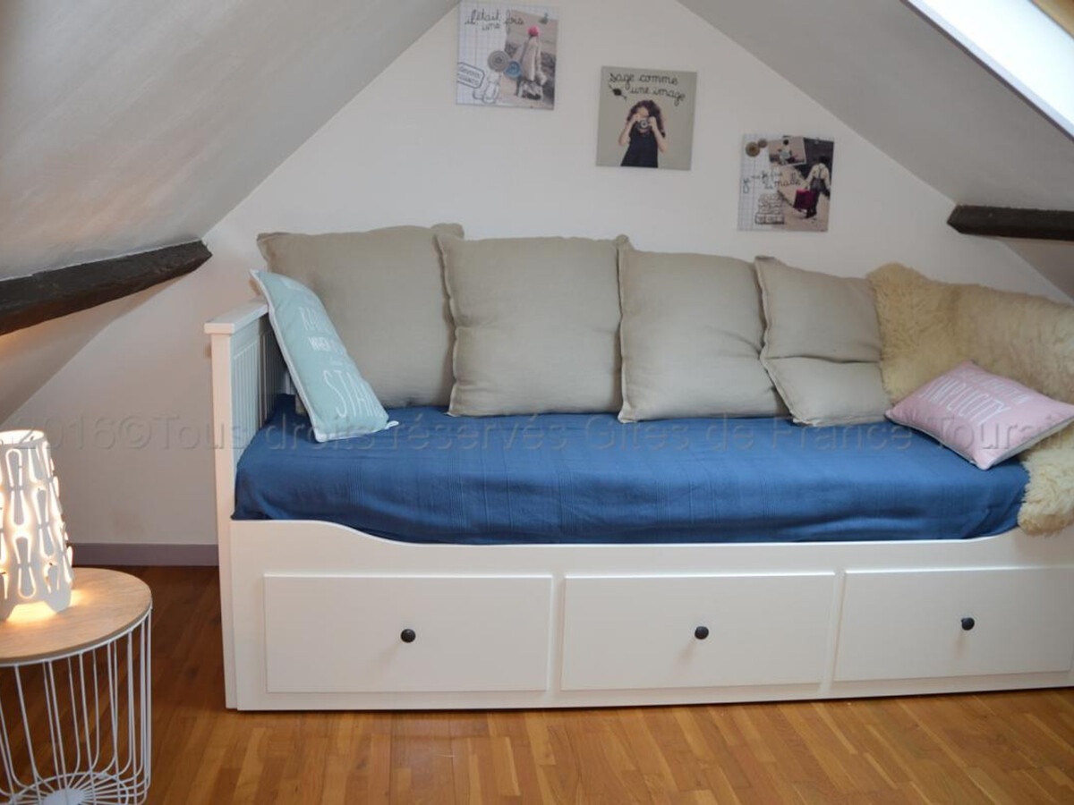 Gîte 5 pers. à Montlouis-sur-Loire, jardin 400 m² - Photo 11