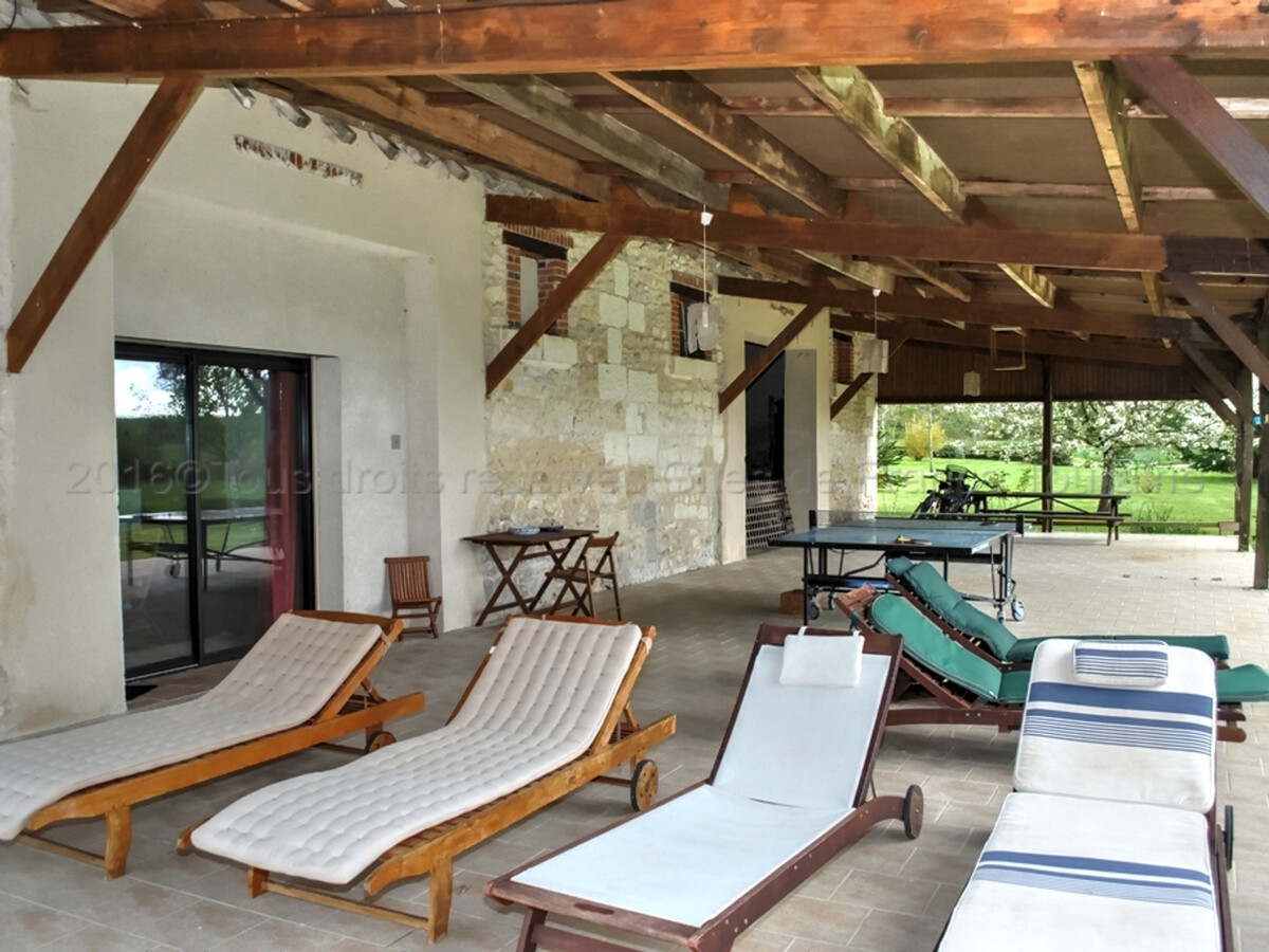 Gîte 10 pers., ancien relais de chasse XVe, piscine chauffée - Photo 5