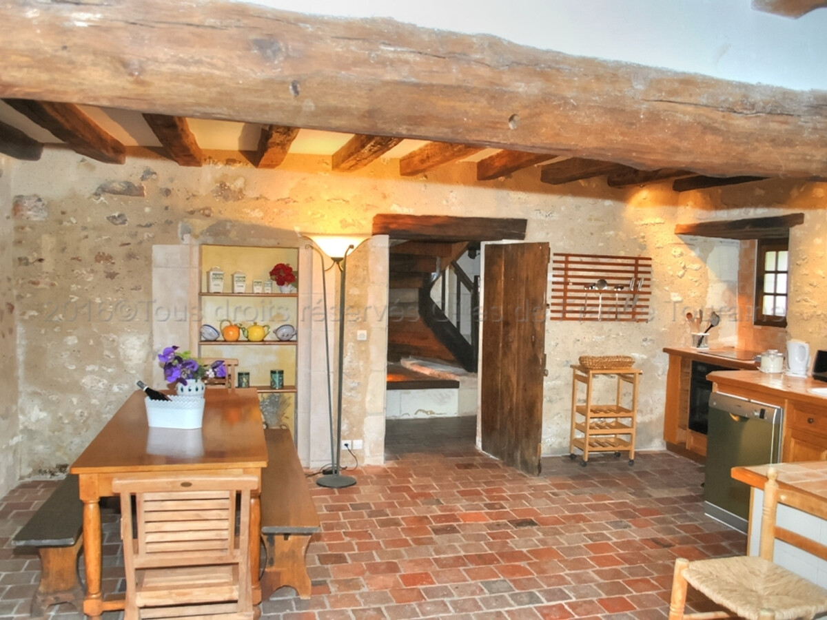 Gîte 10 pers., ancien relais de chasse XVe, piscine chauffée - Photo 7