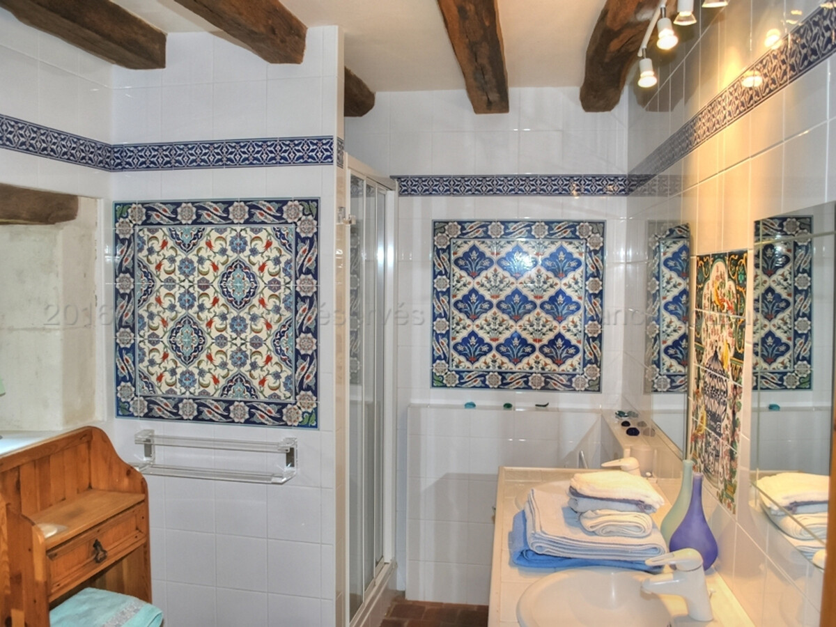 Gîte 10 pers., ancien relais de chasse XVe, piscine chauffée - Photo 15