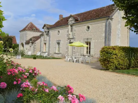 Location gite à Parçay sur Vienne, Charmante maison de campagne dans une ferme rénovée