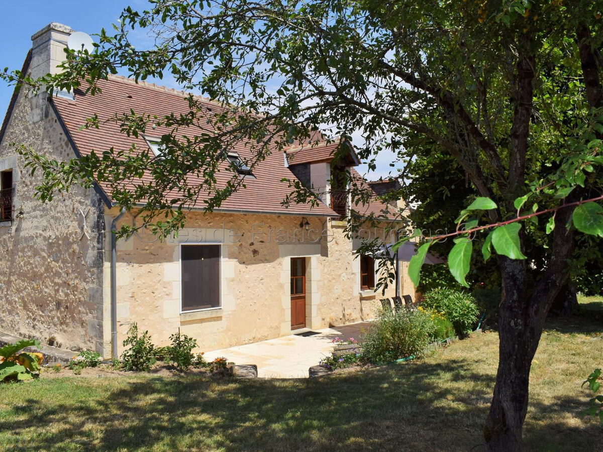 Gîte XVIIIe en Touraine du Sud, 3 chambres, jardin 1000m² - Photo 1