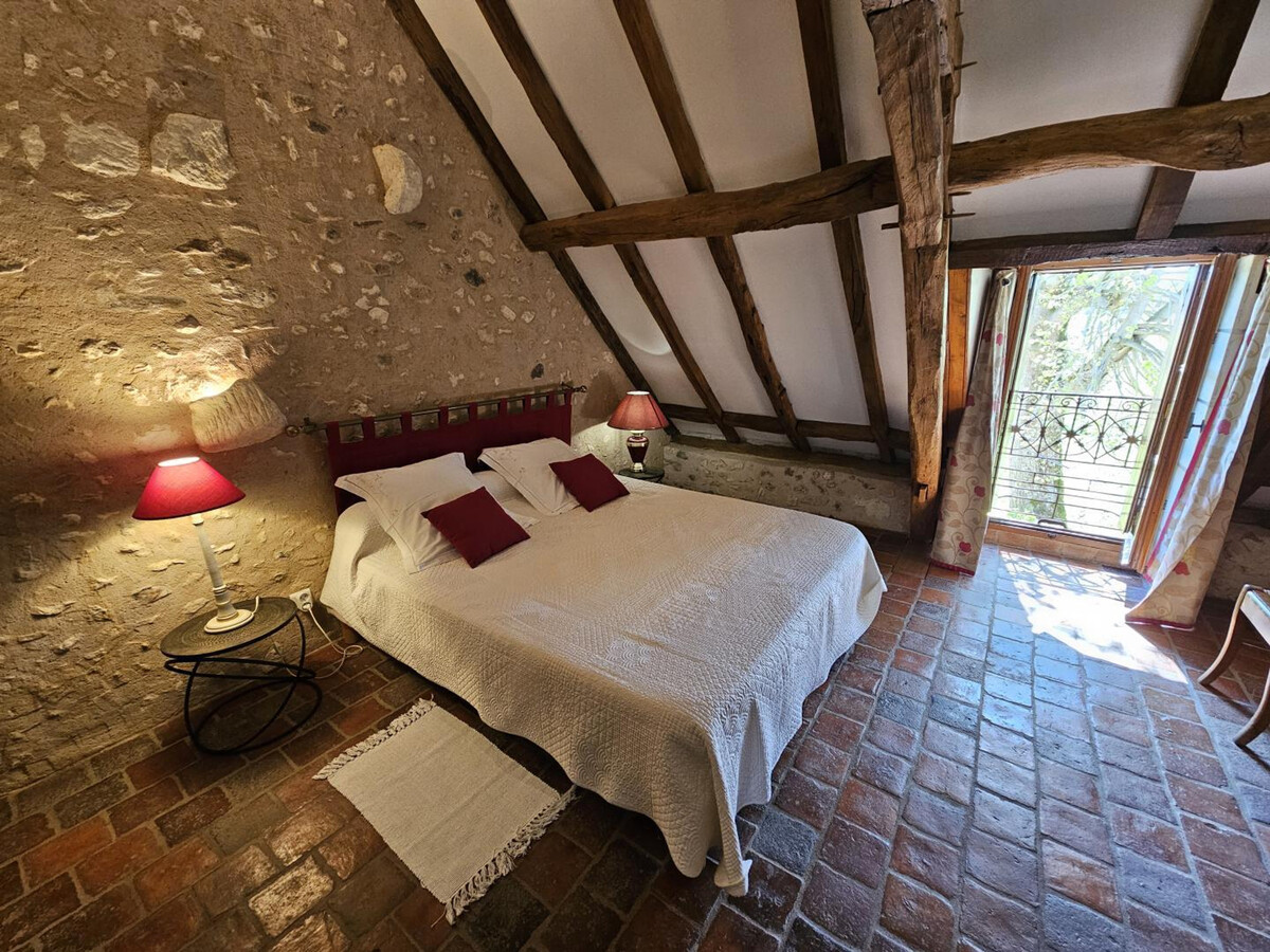 Gîte XVIIIe en Touraine du Sud, 3 chambres, jardin 1000m² - Photo 4