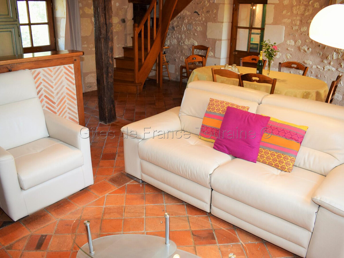 Gîte XVIIIe en Touraine du Sud, 3 chambres, jardin 1000m² - Photo 6