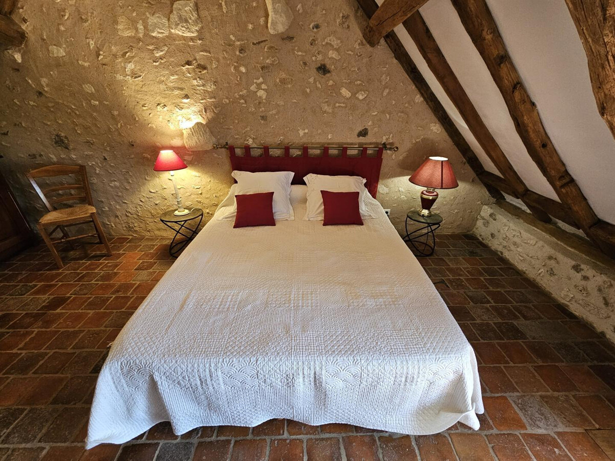 Gîte XVIIIe en Touraine du Sud, 3 chambres, jardin 1000m² - Photo 13