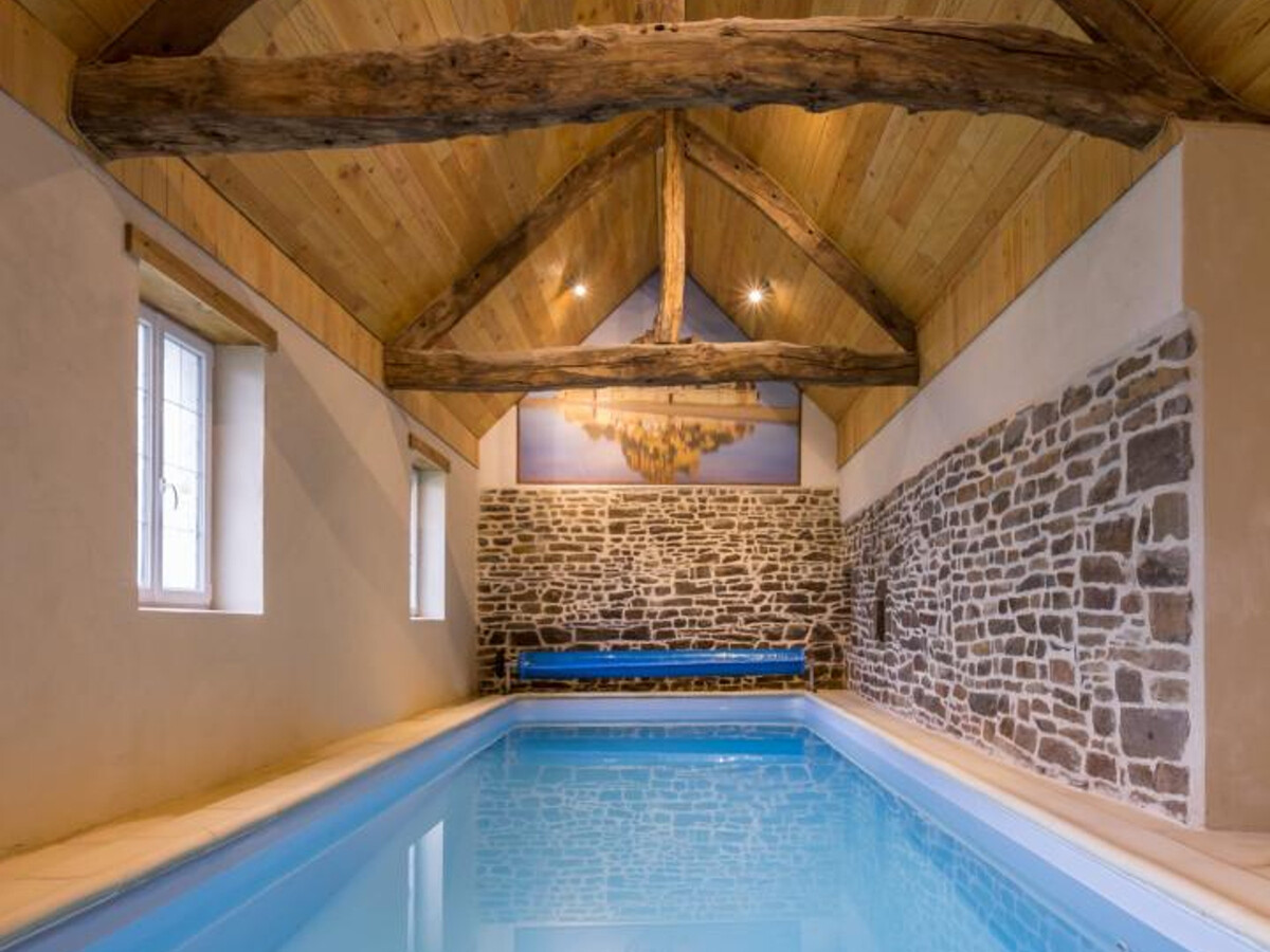 Gîte 8 pers. piscine intérieure chauffée et jardin - Photo 21