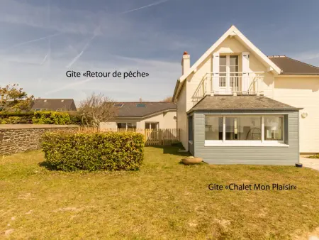 Maison front de mer avec balcon vue Jersey à Barneville-Carteret : photo 16