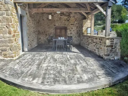 Gîte en pierre 6 pers., terrasse couverte, poêle à bois - Photo 23