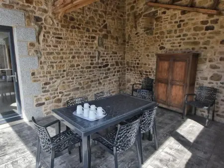 Gîte en pierre 6 pers., terrasse couverte, poêle à bois - Photo 24