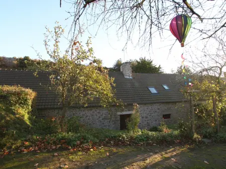Gîte familial Siouville-Hague, jardin suspendu vue baie : photo 19