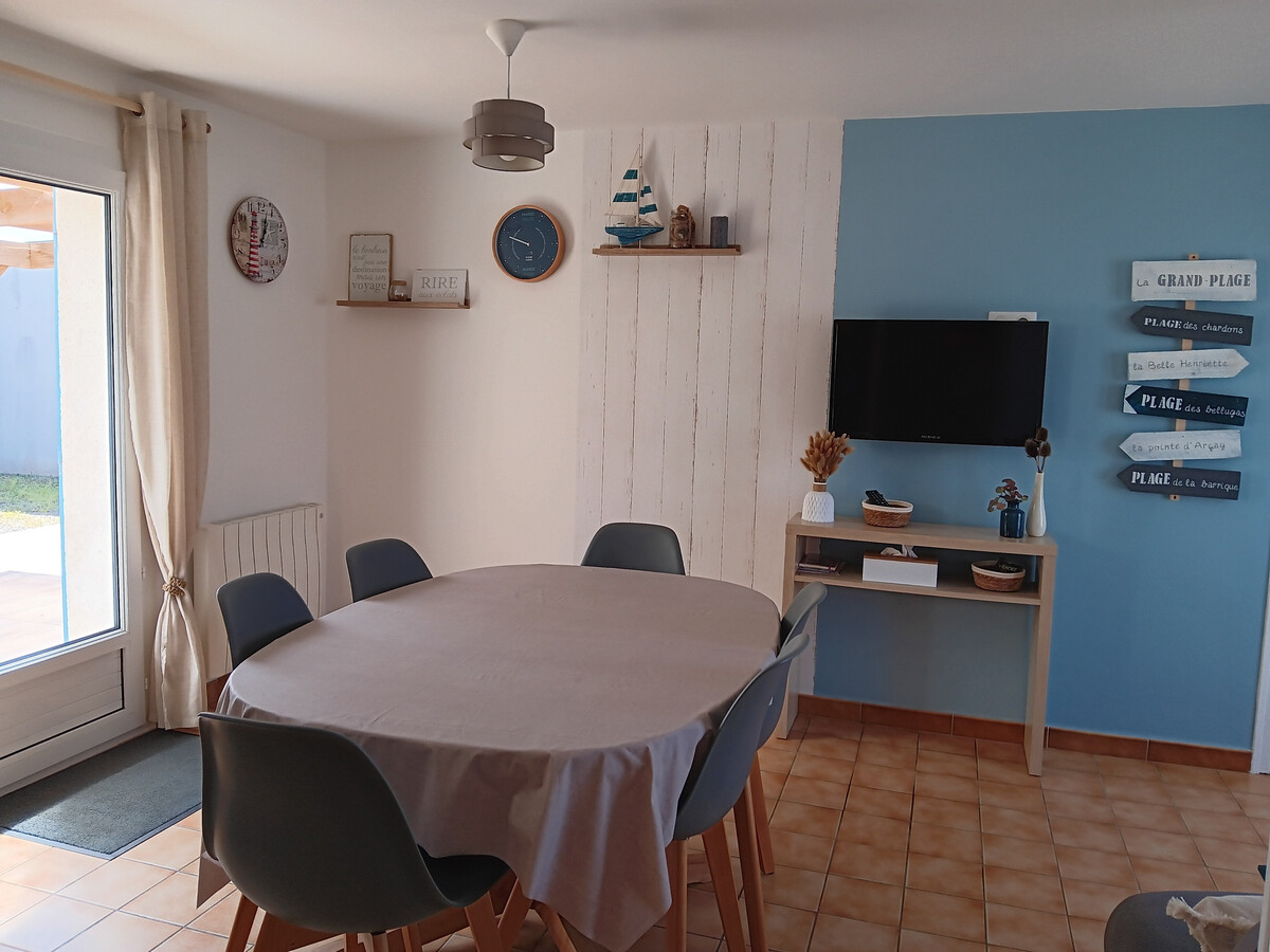 Maison 6 pers. plain-pied à 1,2 km de plage, La Faute-sur-Mer - Photo 3