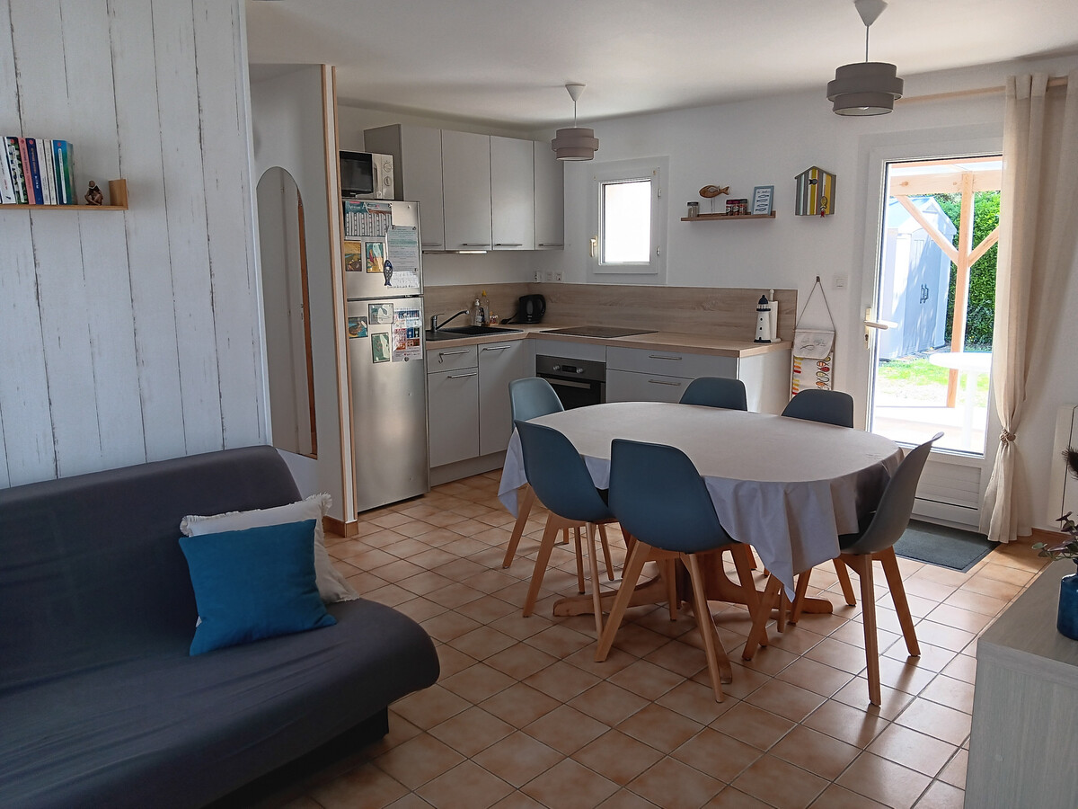 Maison 6 pers. plain-pied à 1,2 km de plage, La Faute-sur-Mer - Photo 6