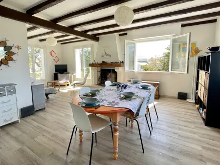 Maison 9 couchages, 2 terrasses bois, 300m plage : photo 5