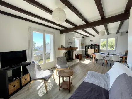 Maison 9 couchages, 2 terrasses bois, 300m plage : photo 7