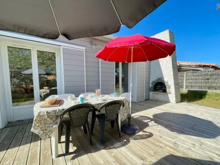 Maison 9 couchages, 2 terrasses bois, 300m plage : photo 9