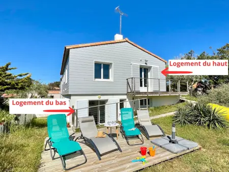 Maison 9 couchages, 2 terrasses bois, 300m plage : photo 17