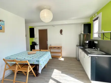 Maison 9 couchages, 2 terrasses bois, 300m plage : photo 21