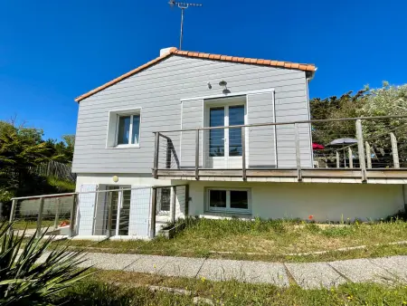 Maison 9 couchages, 2 terrasses bois, 300m plage : photo 28