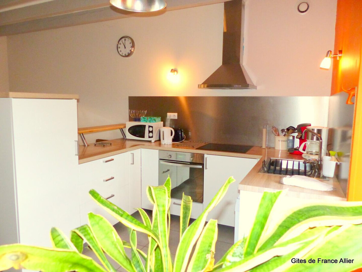 Gîte contemporain 4 pers. à Agonges, animaux acceptés - Photo 4