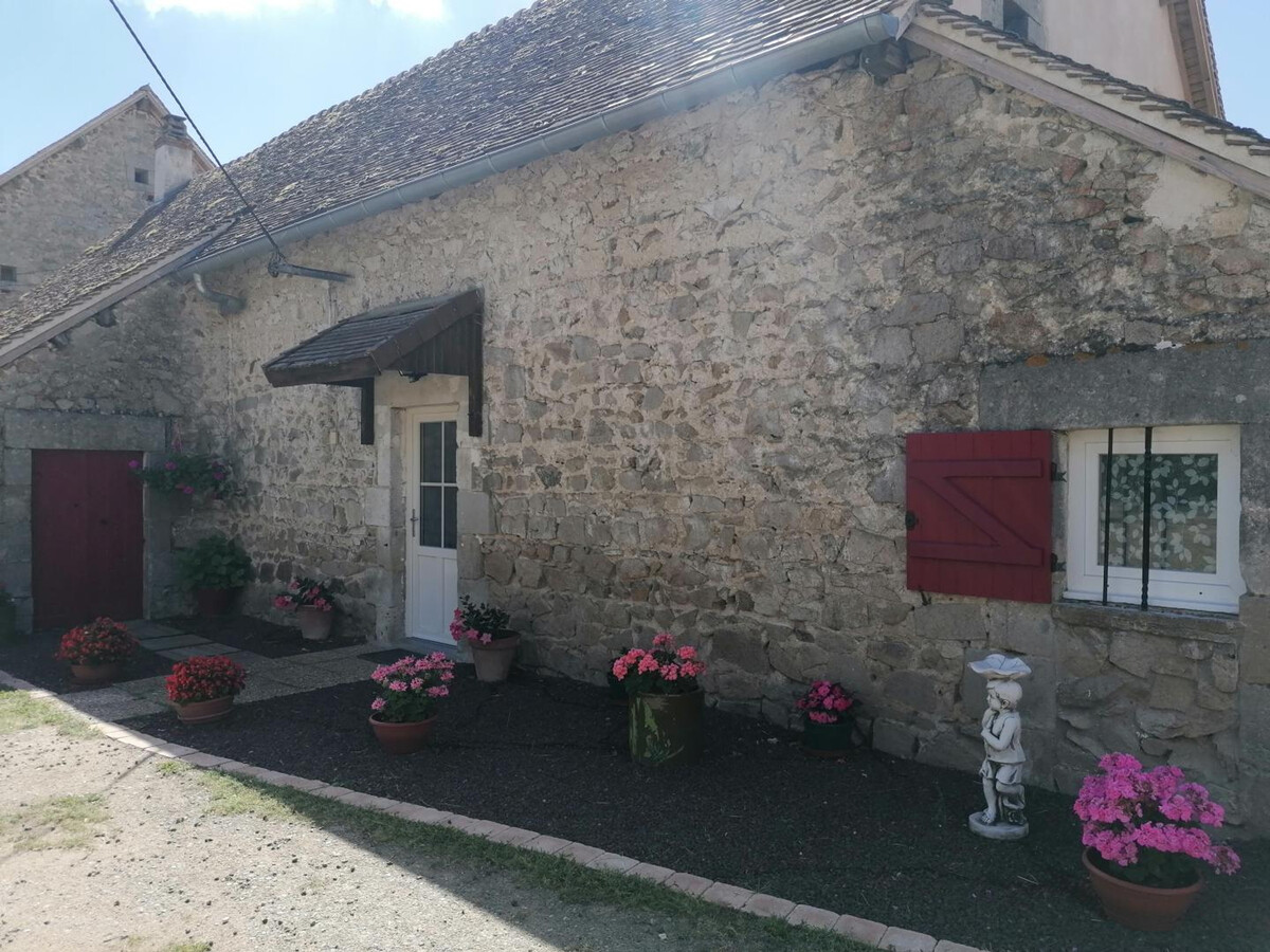 Longère bourbonnaise rénovée 6 pers., jardin à Cressanges - Photo 18