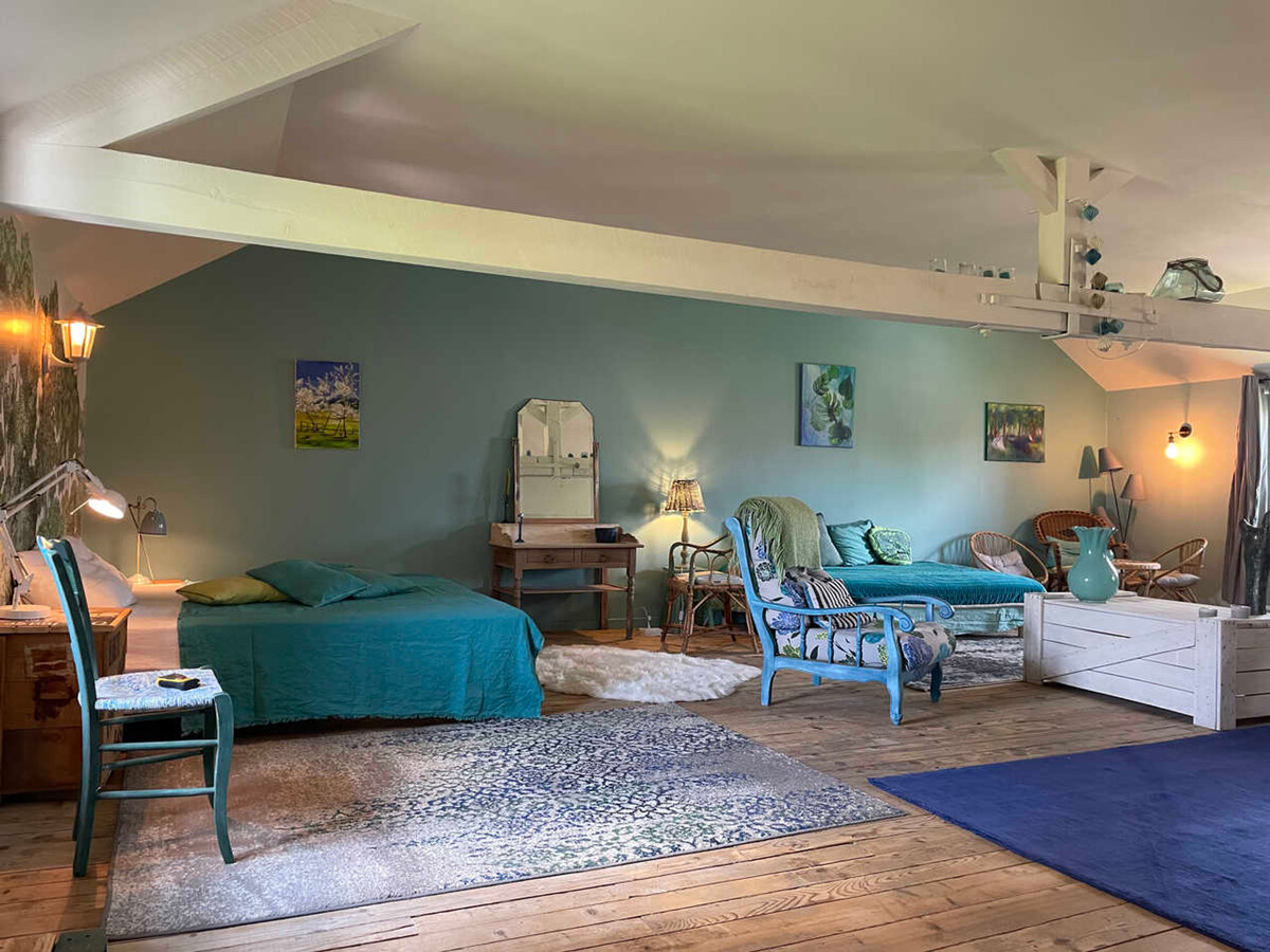 Gîte 8 pers. avec écurie à Barrais-Bussolles - Photo 22