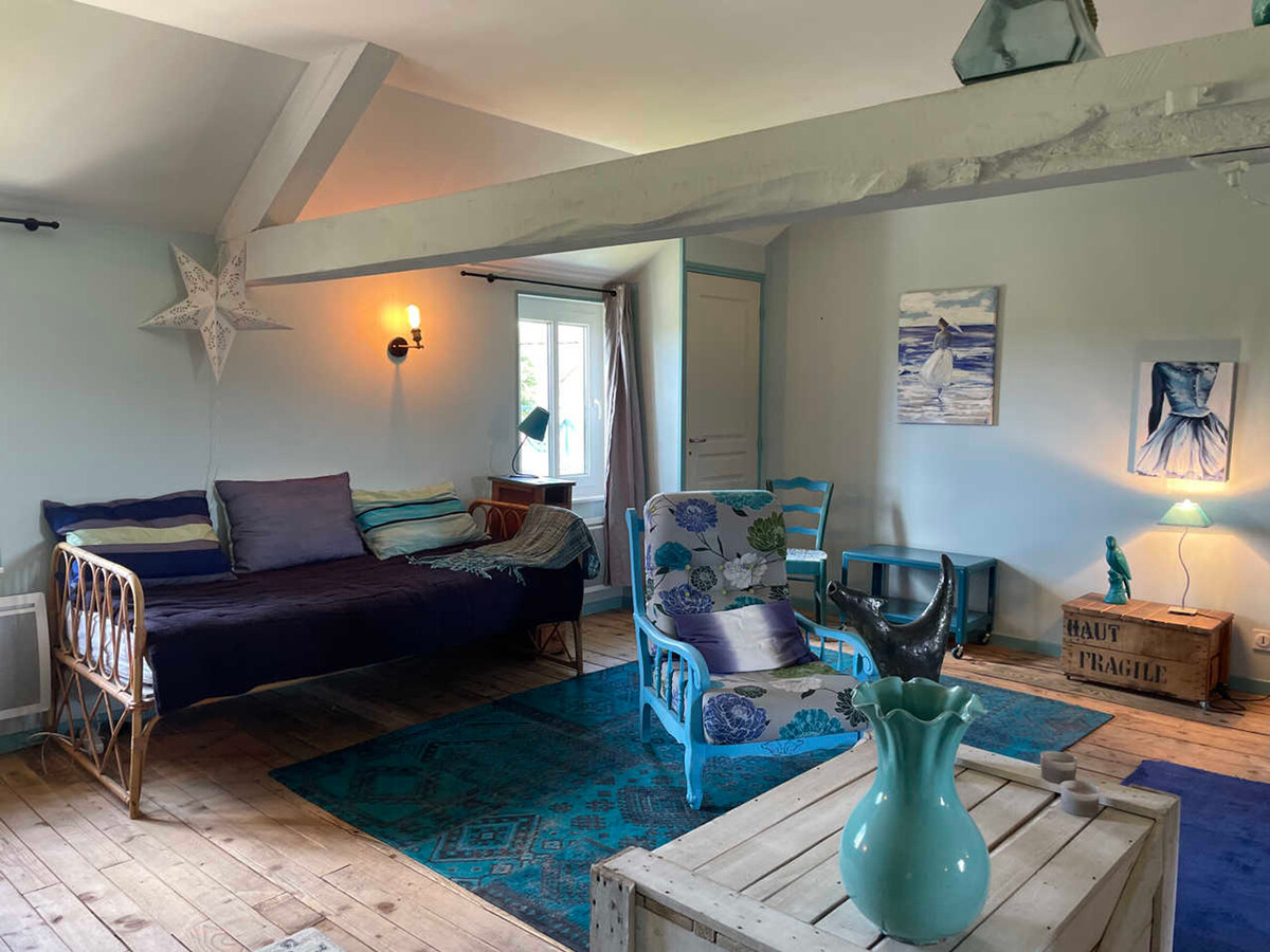 Gîte 8 pers. avec écurie à Barrais-Bussolles - Photo 23