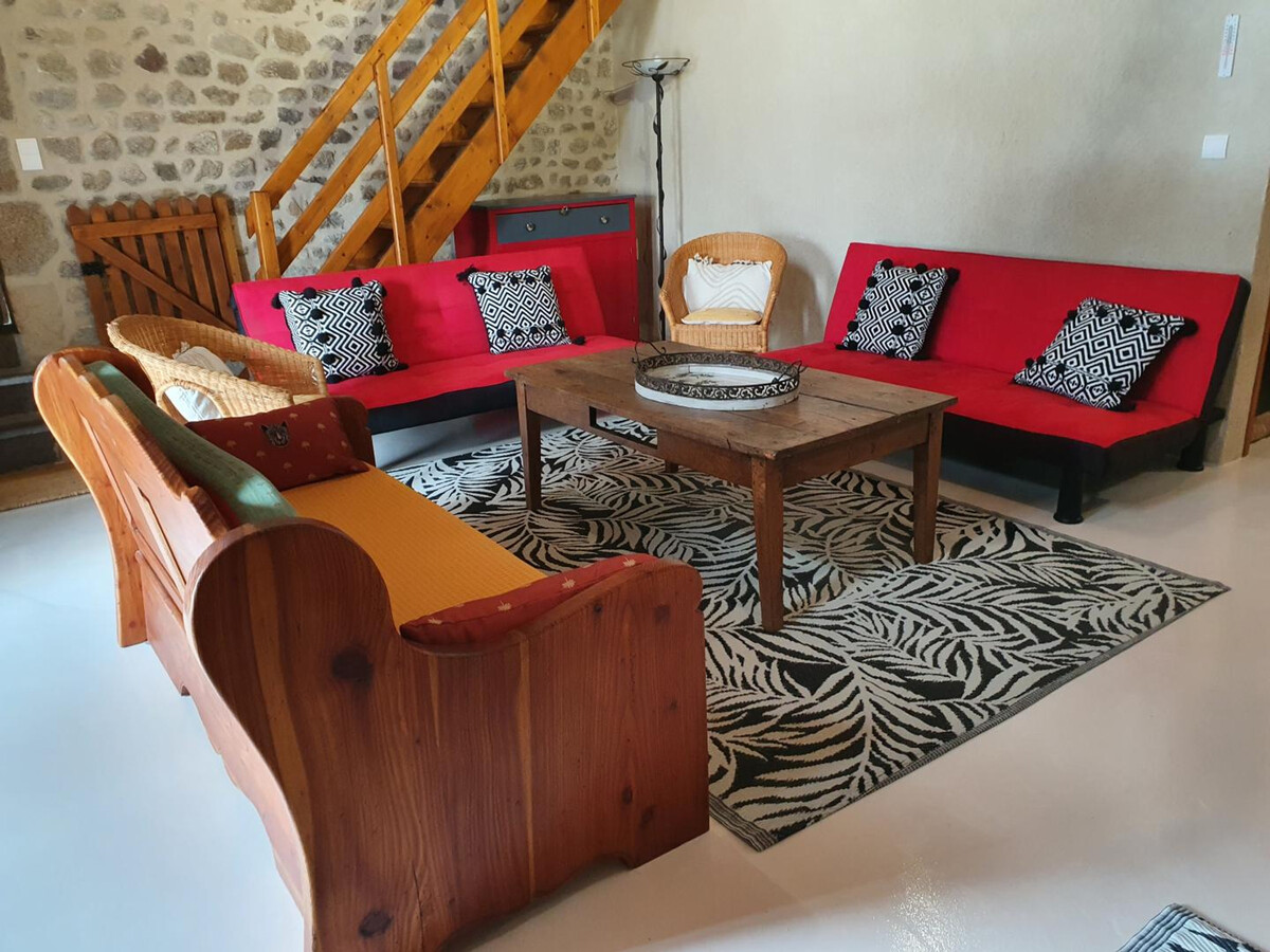 Gîte 12 pers. en pierre avec jardin clos à Marcillat-en-Combraille - Photo 5