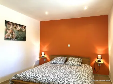 Longère rénovée 10 pers. avec piscine à Échassières : photo 5
