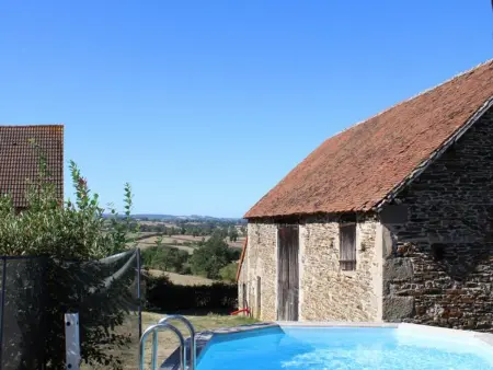 Longère rénovée 10 pers. avec piscine à Échassières : photo 15