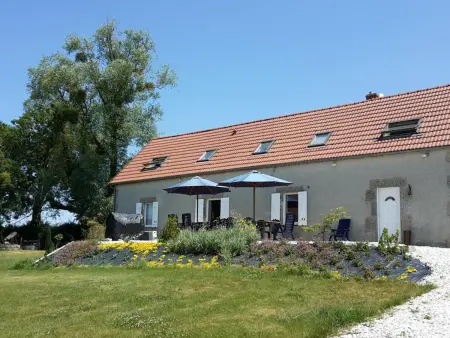 Longère rénovée 10 pers. avec piscine à Échassières : photo 21