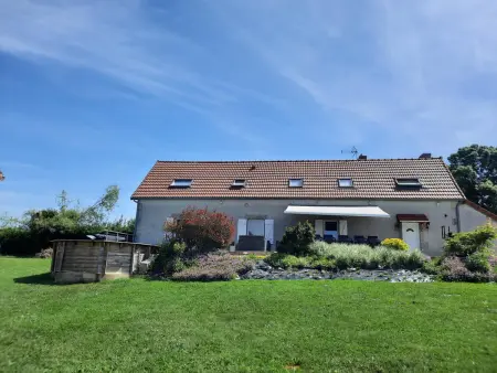 Longère rénovée 10 pers. avec piscine à Échassières : photo 23