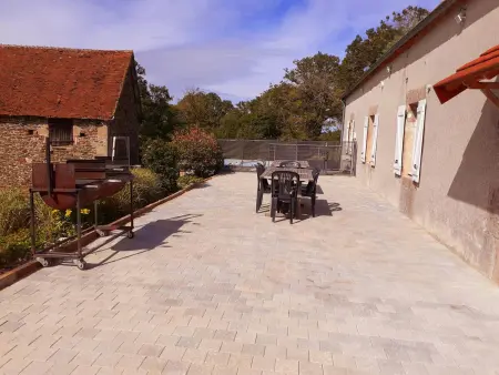 Longère rénovée 10 pers. avec piscine à Échassières : photo 25