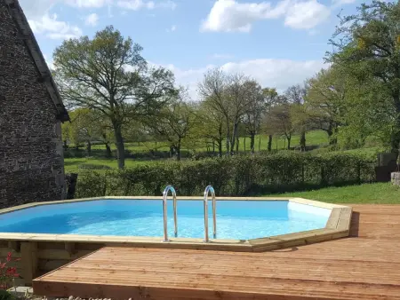 Longère rénovée 10 pers. avec piscine à Échassières : photo 29