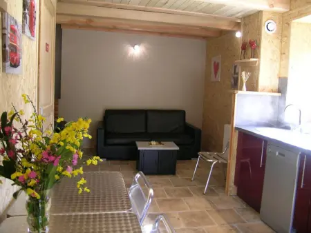 Gîte duplex cocooning, piscine chauffée et sauna à Vernusse : photo 4