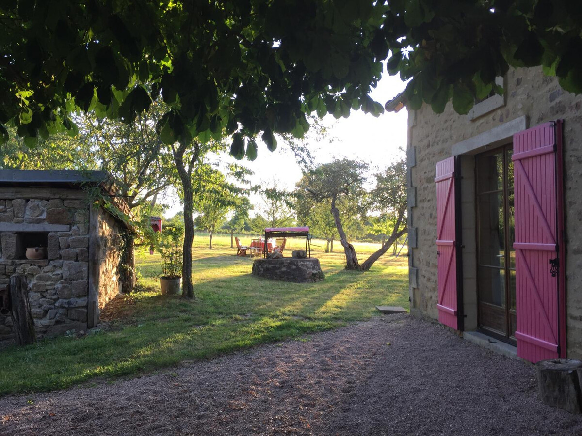 Fermette rénovée 8 pers. - Bocage Bourbonnais, animaux OK - Photo 16