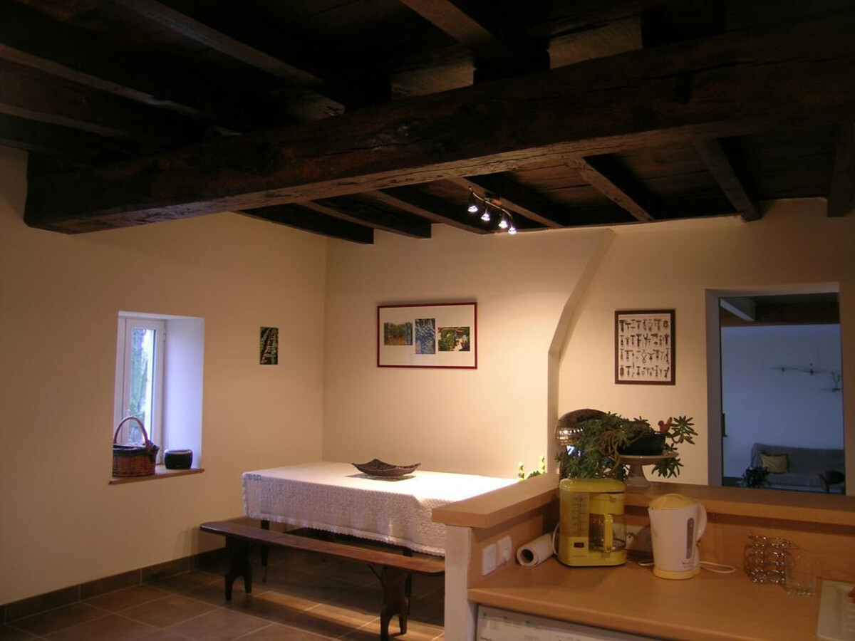 Gîte la Passerelle : ancienne longère, piscine privée, 10 pers. - Photo 3