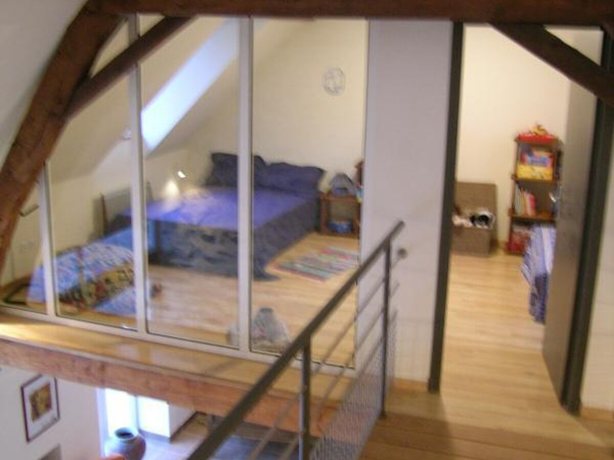 Gîte la Passerelle : ancienne longère, piscine privée, 10 pers. - Photo 9