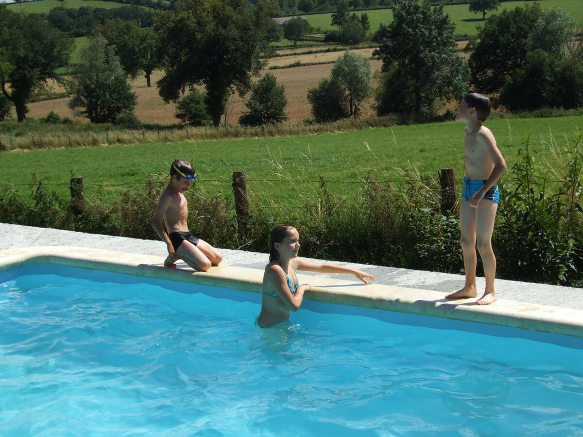 Gîte la Passerelle : ancienne longère, piscine privée, 10 pers. - Photo 15