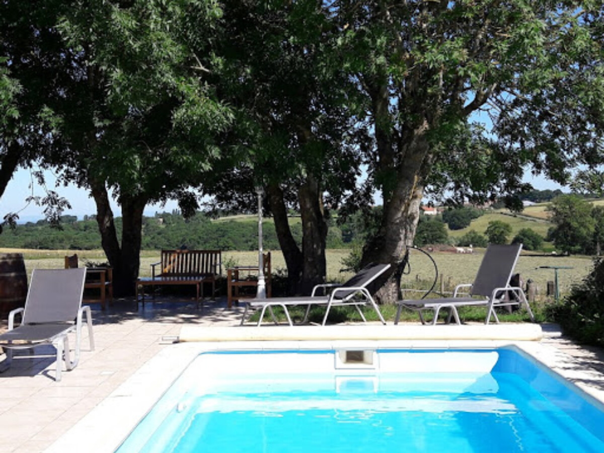 Gîte la Passerelle : ancienne longère, piscine privée, 10 pers. - Photo 19