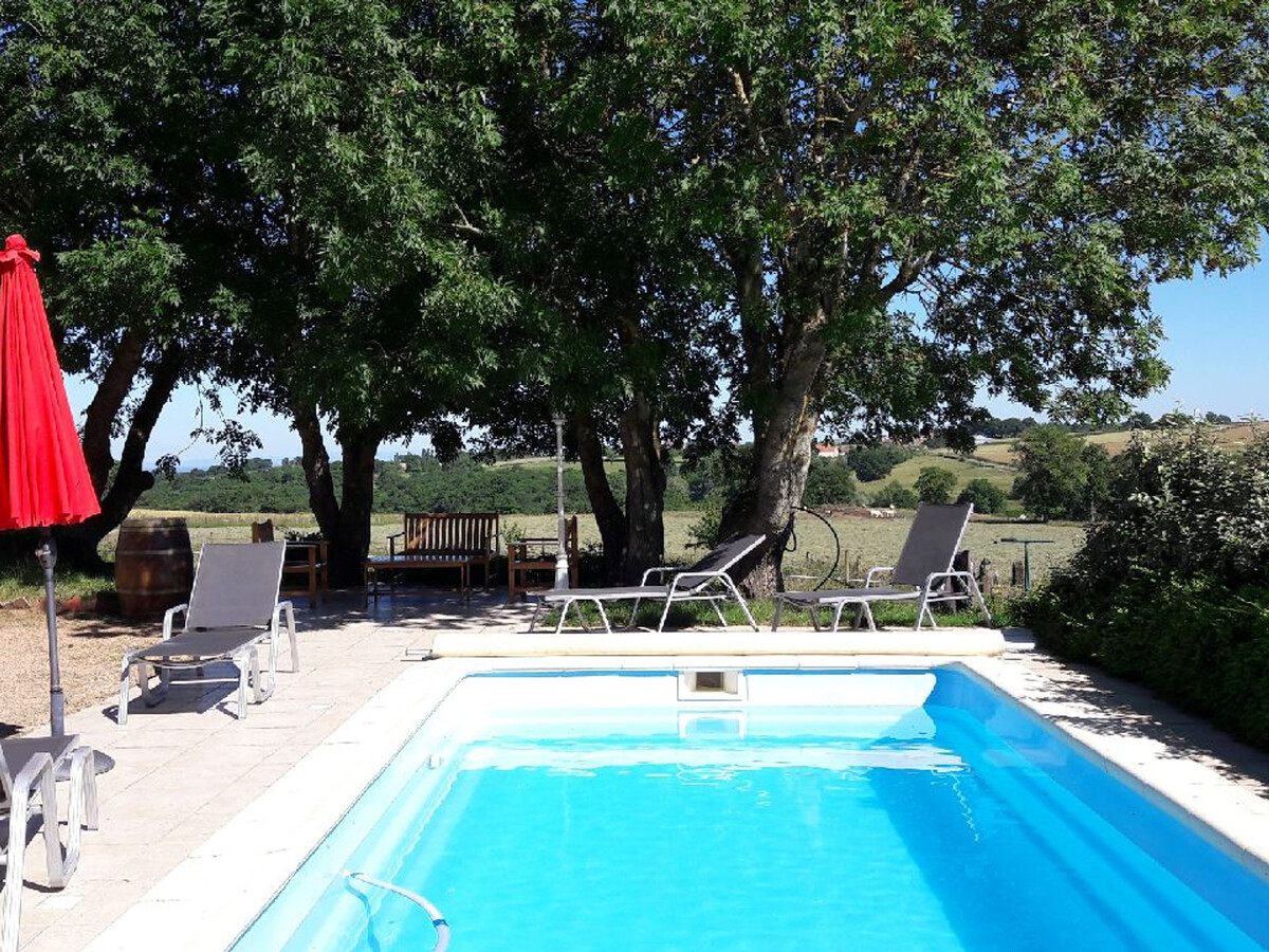Gîte la Passerelle : ancienne longère, piscine privée, 10 pers. - Photo 21