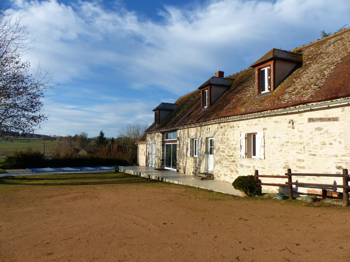Gîte la Passerelle : ancienne longère, piscine privée, 10 pers. - Photo 22