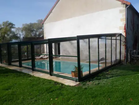 Gîte 10 pers. avec piscine couverte à Souvigny : photo 14